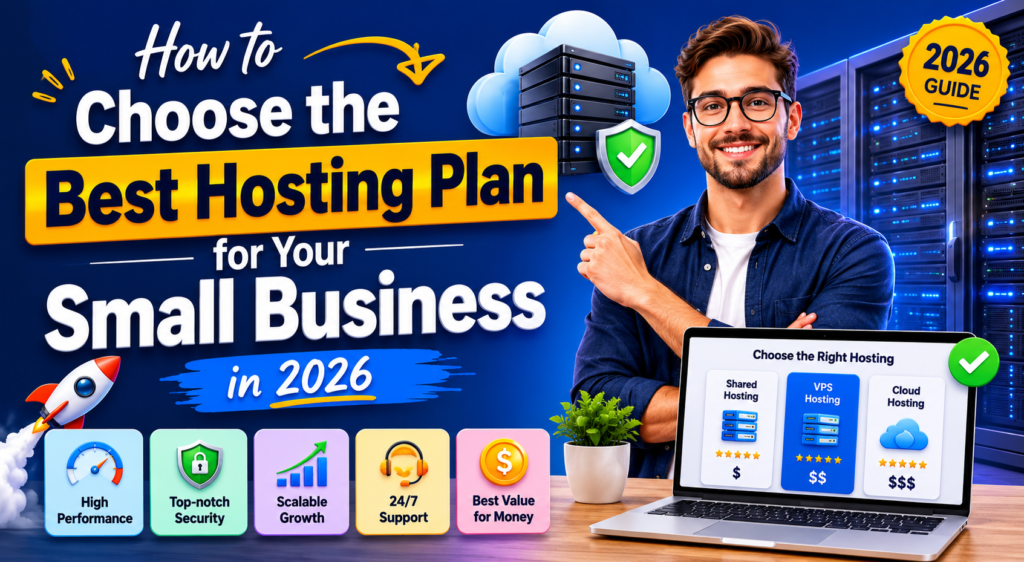 How to Choose the Best Hosting Plan for Your Small Business in 2026