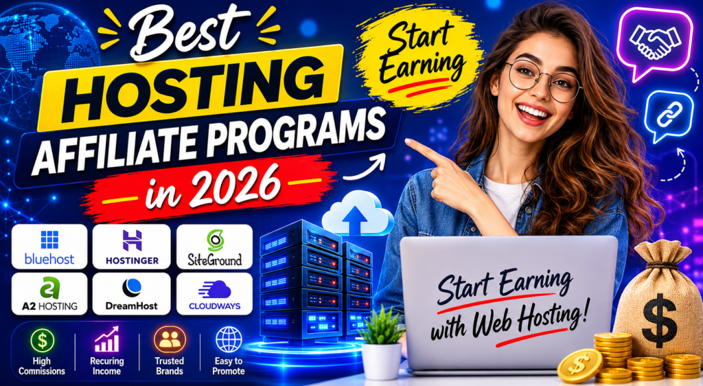 Best Hosting Affiliate Programs in 2026: Start Earning with Web Hosting