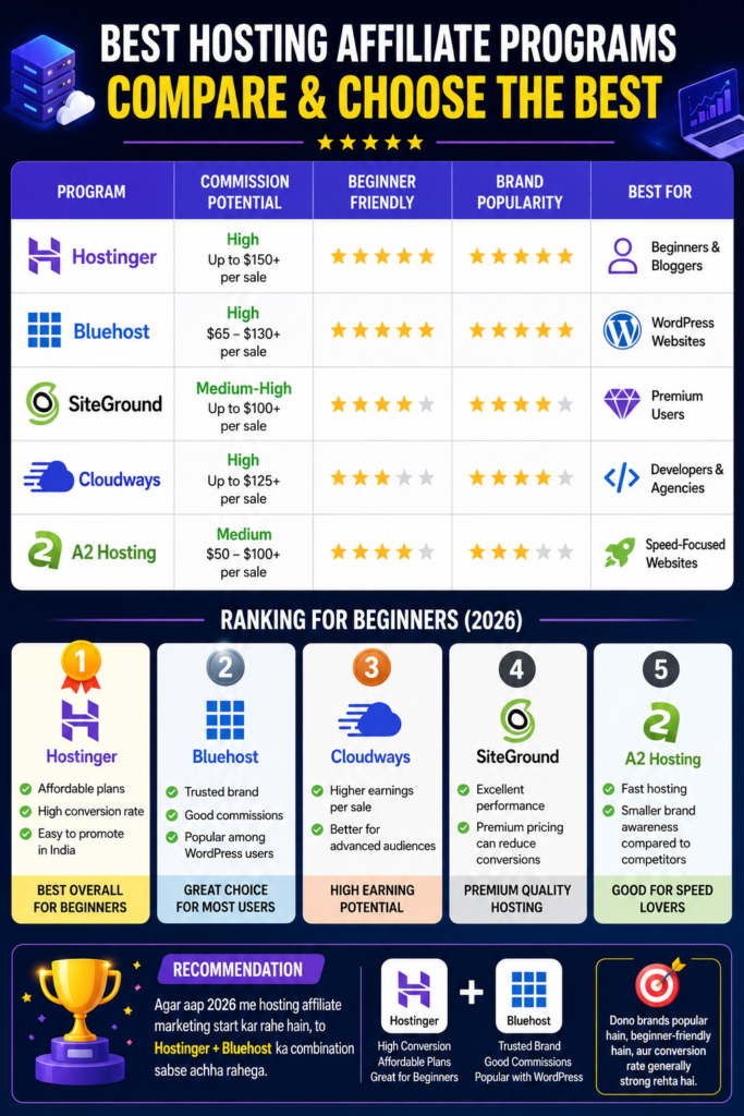 Best Hosting Affiliate Programs to Join