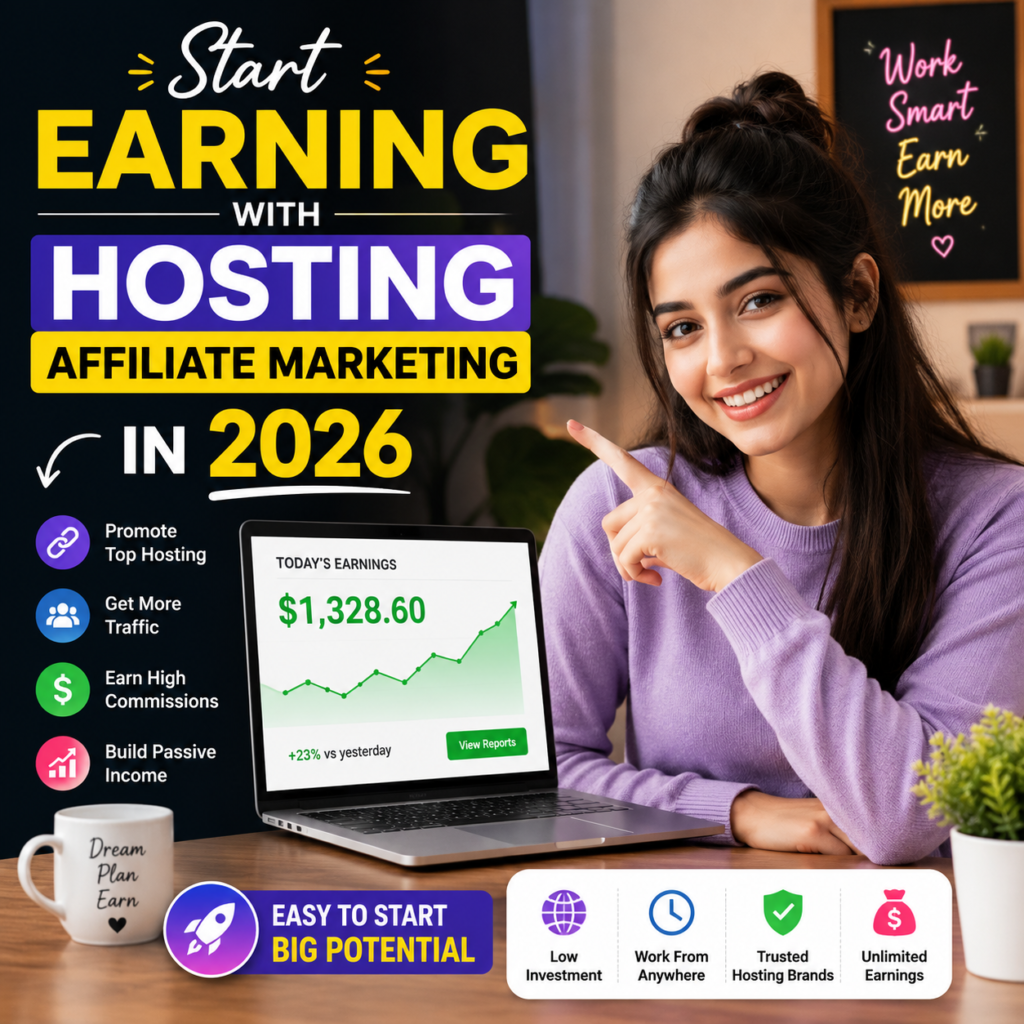 Start Earning with Hosting Affiliate Marketing in 2026 Easily